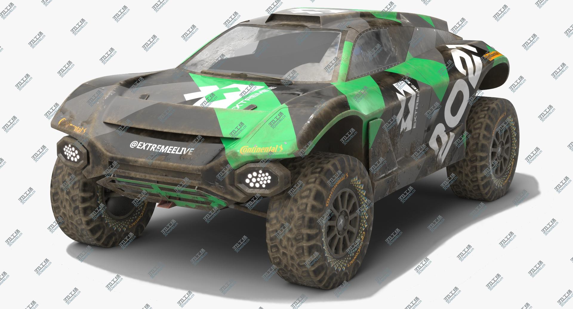 images/goods_img/2021040164/3D Extreme E ODYSSEY 21 E-SUV Season 2021 Dirty model/1.jpg